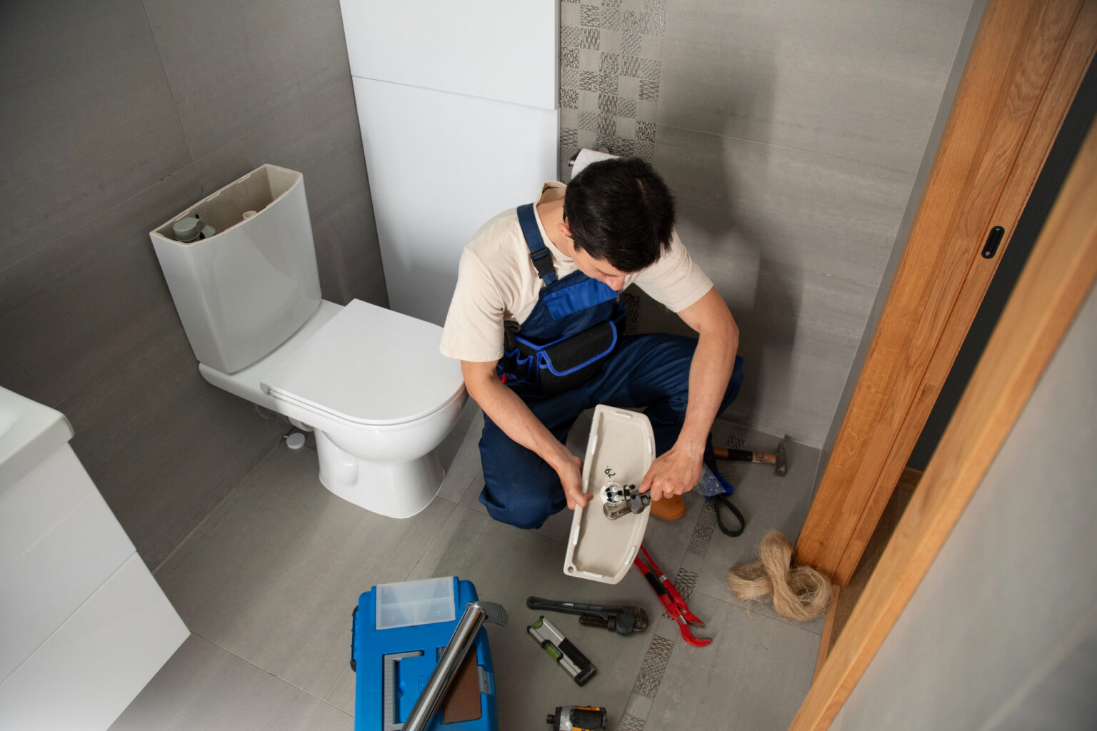 Servicio de desatascos económicos para baños e inodoros atascados en Parla y alrededores